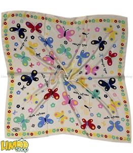 روسری بچه گانه طرح پروانه کد 1099