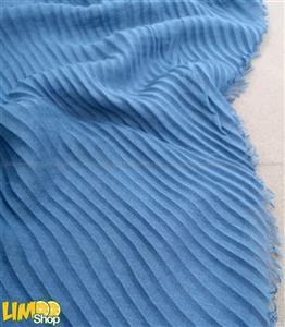 روسری نخی ساده پلیسه کد 1034