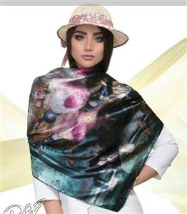 روسری مجلسی ابریشم براق