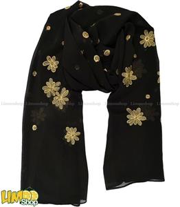 شال مجلسی کارشده حریر کد 157