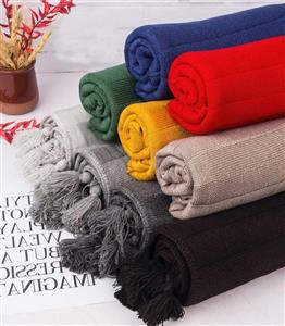 شال بافت ساده 2729