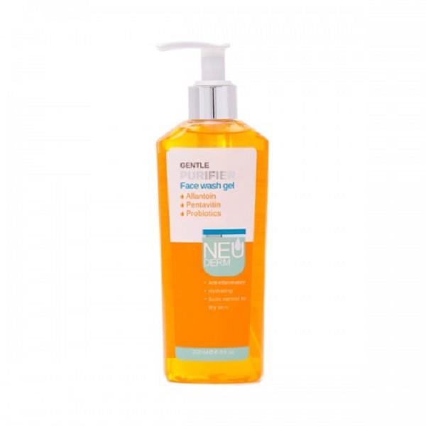 ژل شستشوی پوست خشک و نرمال جنتل پیوریفایر نئودرم 200 میل ||