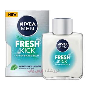 افترشیو ادکلنی نعنایی Nivea Men مدل FRESH KICK حجم 100 میلی