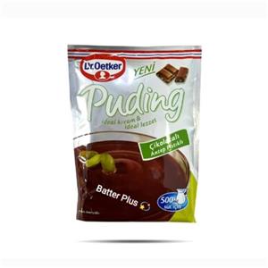 پودر پودینگ شکلاتی پسته ای دکتر اوتکر Dr.Oetker بسته 100 گرمی
