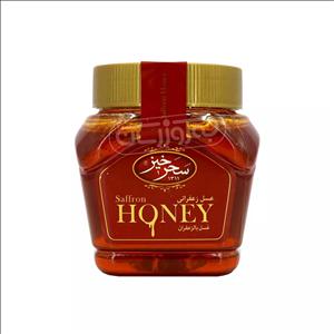 عسل زعفرانی سحرخیز - 450 گرم