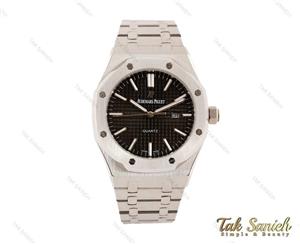 ساعت ای پی AP مردانه نقره ای کوارتز Audemars-3597-G