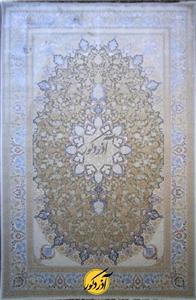 فرش ماشینی ۱۲۰۰ شانه ۳۶۰۰ تراکم  اصیل تبریز کلکسیون کارتیر کد ۹۹۴۰۷ کلاسیک