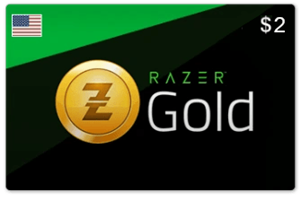گیفت کارت ریزر گلد – 2 دلار – ریجن آمریکا
