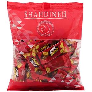 تافی بادام زمینی روکش دار شهدینه 400 گرمی