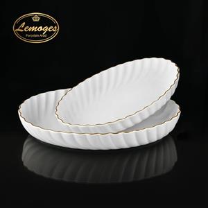 تابه بیضی کارمن بزرگ چینی لمون