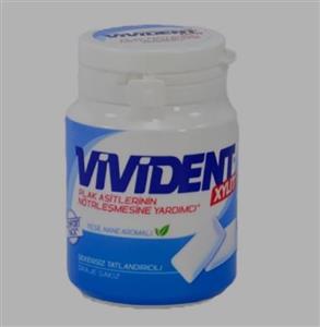 آدامس نعنایی ویویدنت بدون قند ضد پلاک دندان وزن 67 گرم