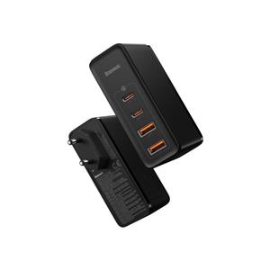 شارژر دیواری باسئوس مدل CCGAN2P-L01 به همراه کابل تبدیل USB-C