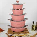 DALGHA Color-Cil Cookware Set 10 Pcs