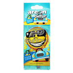 خوشبوکننده کارتی آرئون با رایحه Summer Dream مدل Smile مخصوص خودرو Areon Air Freshener