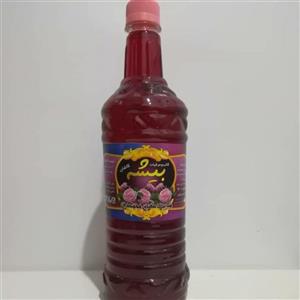 شربت گل محمدی تازه و غلیظ بیشه