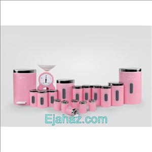 سرویس آشپزخانه اورانوس استوانه ای با درب استیل 18 پارچه