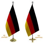 پرچم تشریفات کشور آلمان بدون پایه کد ban43