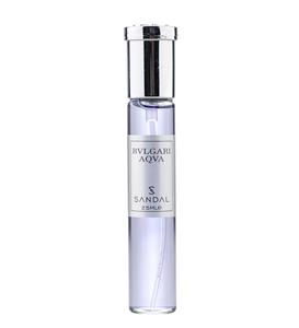 عطر جیبی صندل مردانه مدل BVLGARI AQVAحجم 25 میل