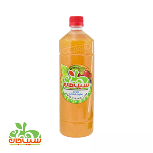 آب سیب و پرتقال طبیعی سیب جان 1 لیتری