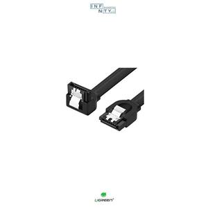 کابل SATA 3 راست به 90 درجه یوگرین مدل 30797-US217 طول 50 سانتی متر