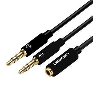 کابل تبدیل 1 به 2 AUX یوگرین AV140 مدل 20898 طول 20 سانتی متر