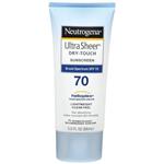 ضد آفتاب نوتروژینا Neutrogena مدل ULTRA SHEER SPF70 حجم 88 میل