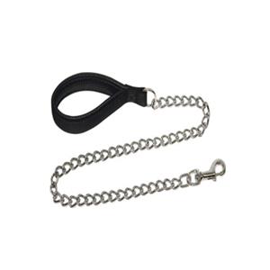 لید سگ کربل Kerbl Lead Chain Leather Handle 