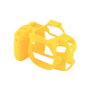 کاور سیلیکونی دوربین کانن EOS 80D (زرد)