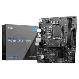 مادربرد ام اس آی مدل MSI PRO H610M-E DDR4