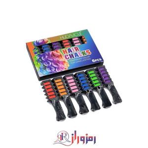 گچ مو رنگی شانه ای هدی موجی huda moji