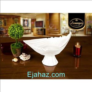 کاسه کوبیک پایه دار چینی لمون