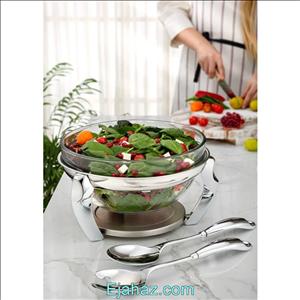 سوفله استیل گرد سالاد خوری پافیلی