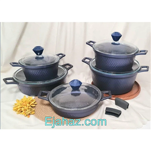 سرویس قابلمه گرانیتی دیاموند 10 پارچه