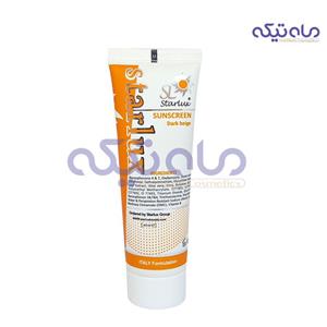 ضد آفتاب استار لوکس رنگی بژ تیره SPF 45 حجم 30 میل