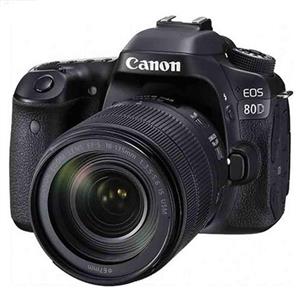دوربین عکاسی کانن Canon 80D با لنز 135-18 usm (دست دوم) 