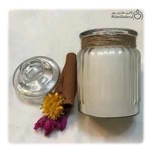 شمع معطر دست ساز برفی