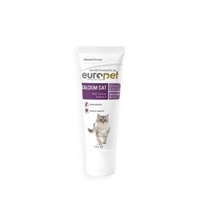 خمیر کلسیم گربه یوروپت Europet Cat Calcium وزن 100 گرم