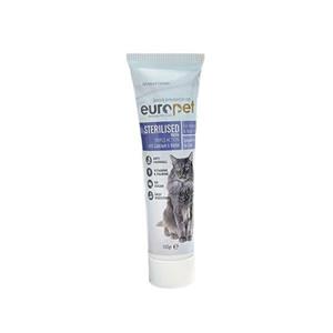 خمیر مالت گربه عقیم شده یوروپت Europet Cat Sterilised Paste وزن 100 گرم