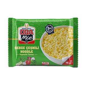 نودل سبزیجات OBA Mie حجم 75 گرم