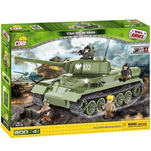 ساختنی کوبی مدل smallarmy T34 85 cobi 