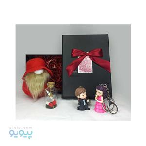 باکس هدیه ولنتاین با عروسک لیلیپوت قرمز کد pp167 
