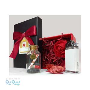 باکس کادو مردانه با فندک کد pp179