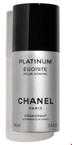 اسپری دئودورانت مردانه پلاتینیوم اگوست 100 میل شنل فرانسه CHANEL PLATINUM EGOISTE  DEODORANT SPRAY 100 ml