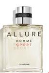 عطر ادکلن مردانه الور هوم اسپرت 150 میل شنل فرانسه CHANEL ALLURE HOMME SPORT COLOGNE ATOMIZER 150 ml