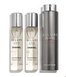 ست عطر ادو پرفیوم مردانه 3 تایی 20 میل الور هوم او اکستریم شنل فرانسه CHANEL ALLURE HOMME SPORT EAU EXTREME EAU DE PARFUM 3 20ml