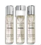 ست عطر ادو تویلت مردانه 3 تایی 20 میل الور هوم اسپرت شنل فرانسه CHANEL ALLURE HOMME SPORT EAU DE TOILETTE REFILLABLE TWIST SPRAY 3 20ml refill