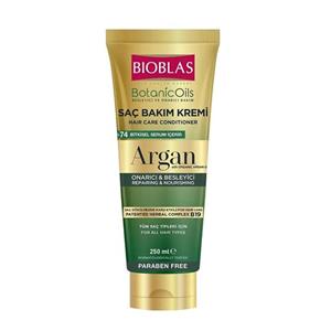ماسک موی آرگان بیوبلاس مدل Repairing & Nourishing حجم 250 میل