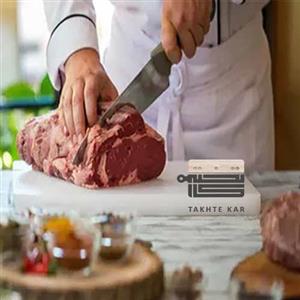 تخته کار قصابی 60 در 50 ضخامت 3 سانتیمتر