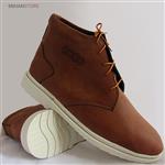 کفش ساقدار مردانه Brown ecco