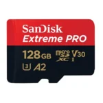 کارت حافظه microSDXC سن دیسک مدل Extreme PRO کلاس A2 استاندارد UHS-I U3 سرعت 170MBs ظرفیت 128 گیگابایت